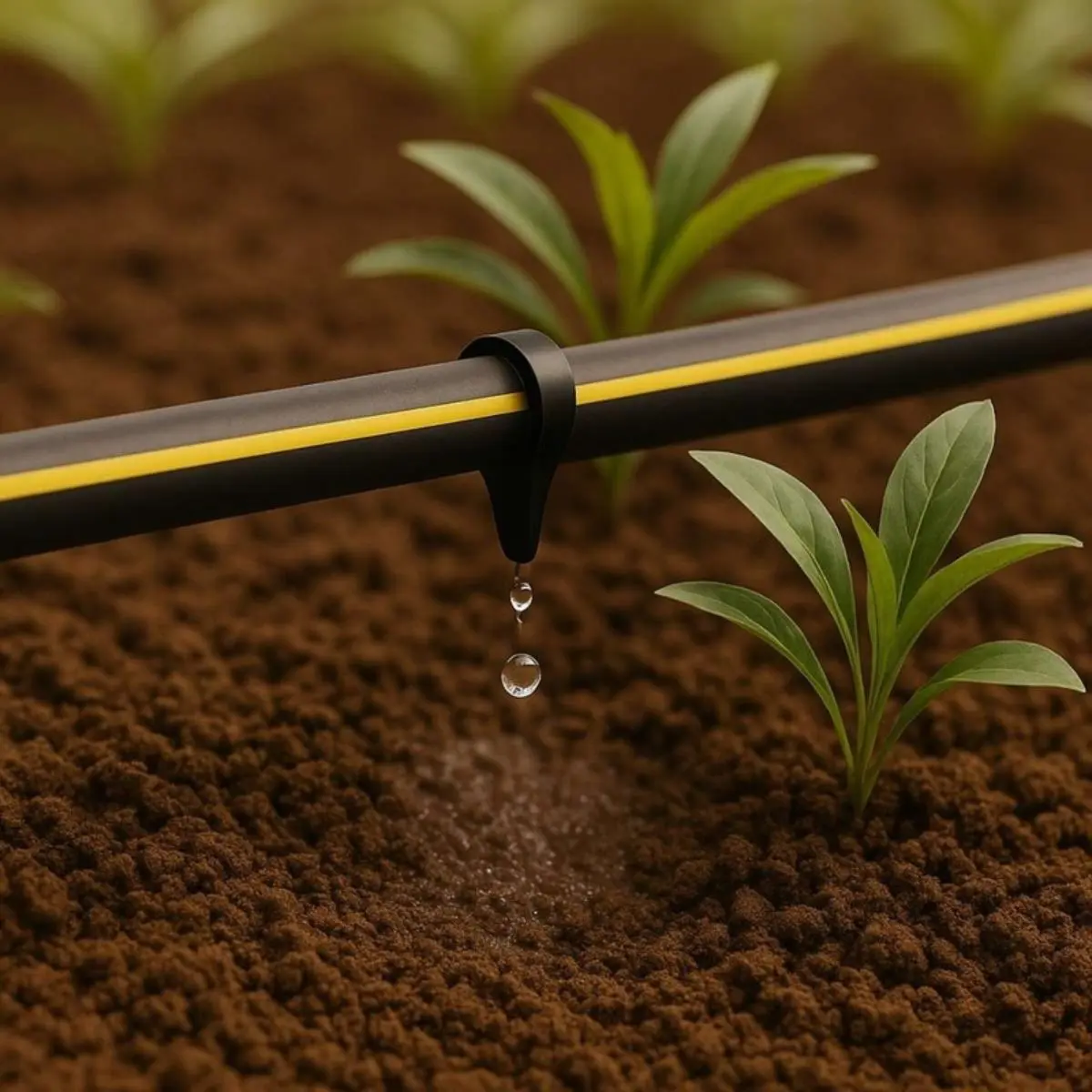 Mangueira PEBD Preta 1/2" x 2,4 mm Rolo 100 m – Tubo de Polietileno para Irrigação