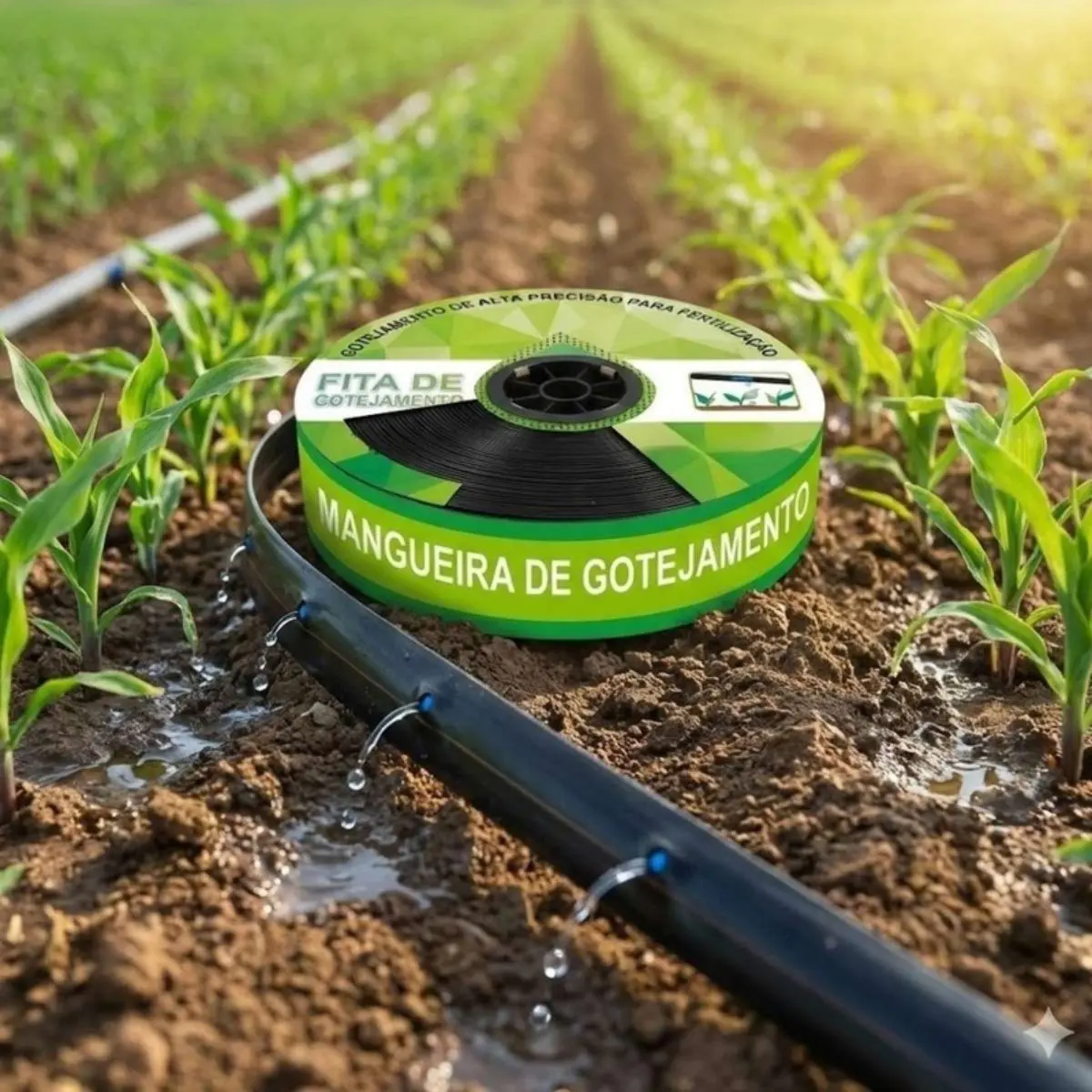 Mangueira de Gotejamento 16 mm Rolo 500 m – Fita para Irrigação