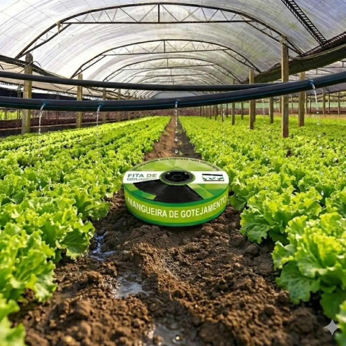 Mangueira de Gotejamento 16 mm Rolo 500 m – Fita para Irrigação