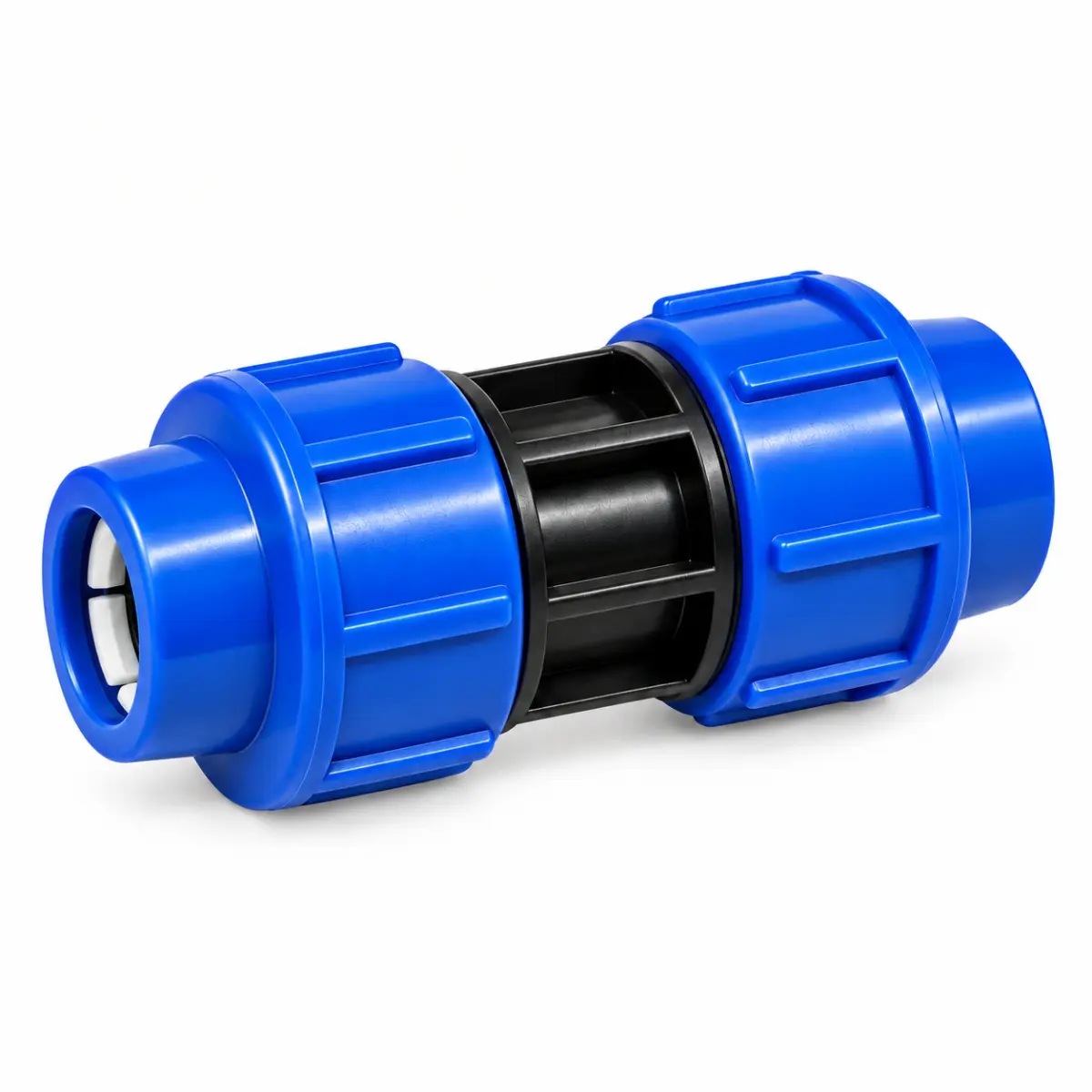 União de Compressão PEAD 25 mm – Luva para Tubo e Mangueira PEAD
