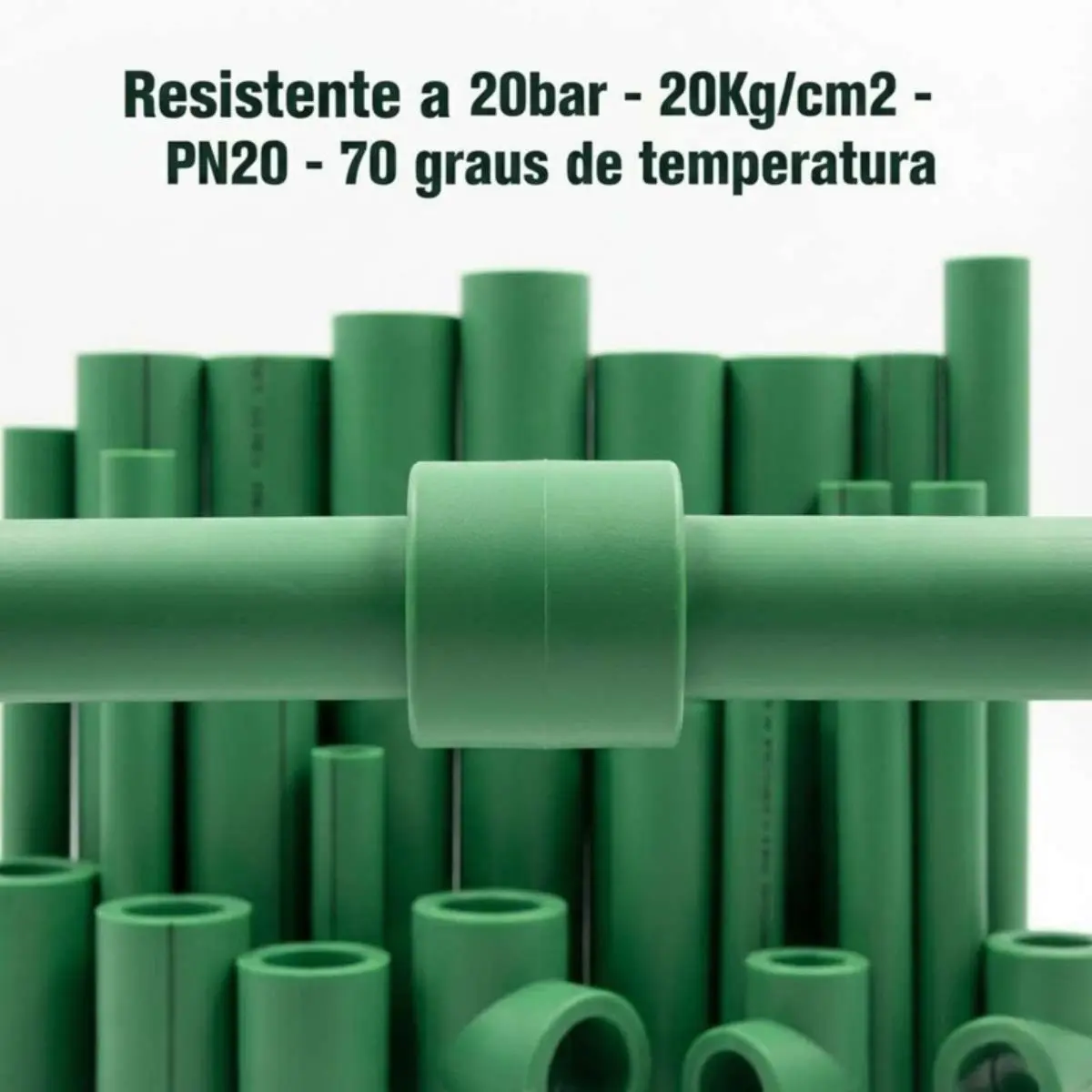 Luva PPR 40 mm – Conexão Termofusão Água Quente e Fria