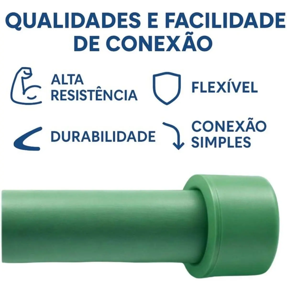 Cap PPR 20 mm – Conexão Termofusão Água Quente e Fria