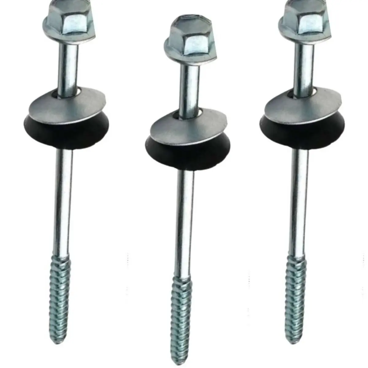 Parafuso Telheiro 5/16" x 150 mm com Vedação – Caixa 100 un