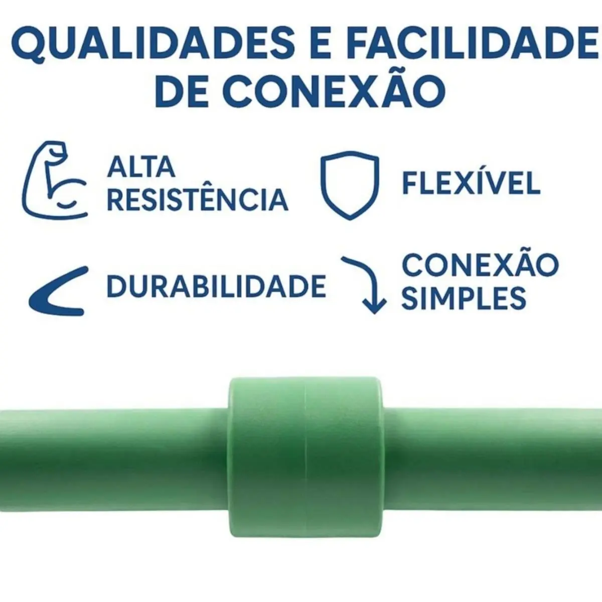 Luva PPR 40 mm – Conexão Termofusão Água Quente e Fria